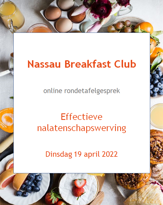 Effectieve nalatenschapswerving - Verslag Breakfastclub 19 april